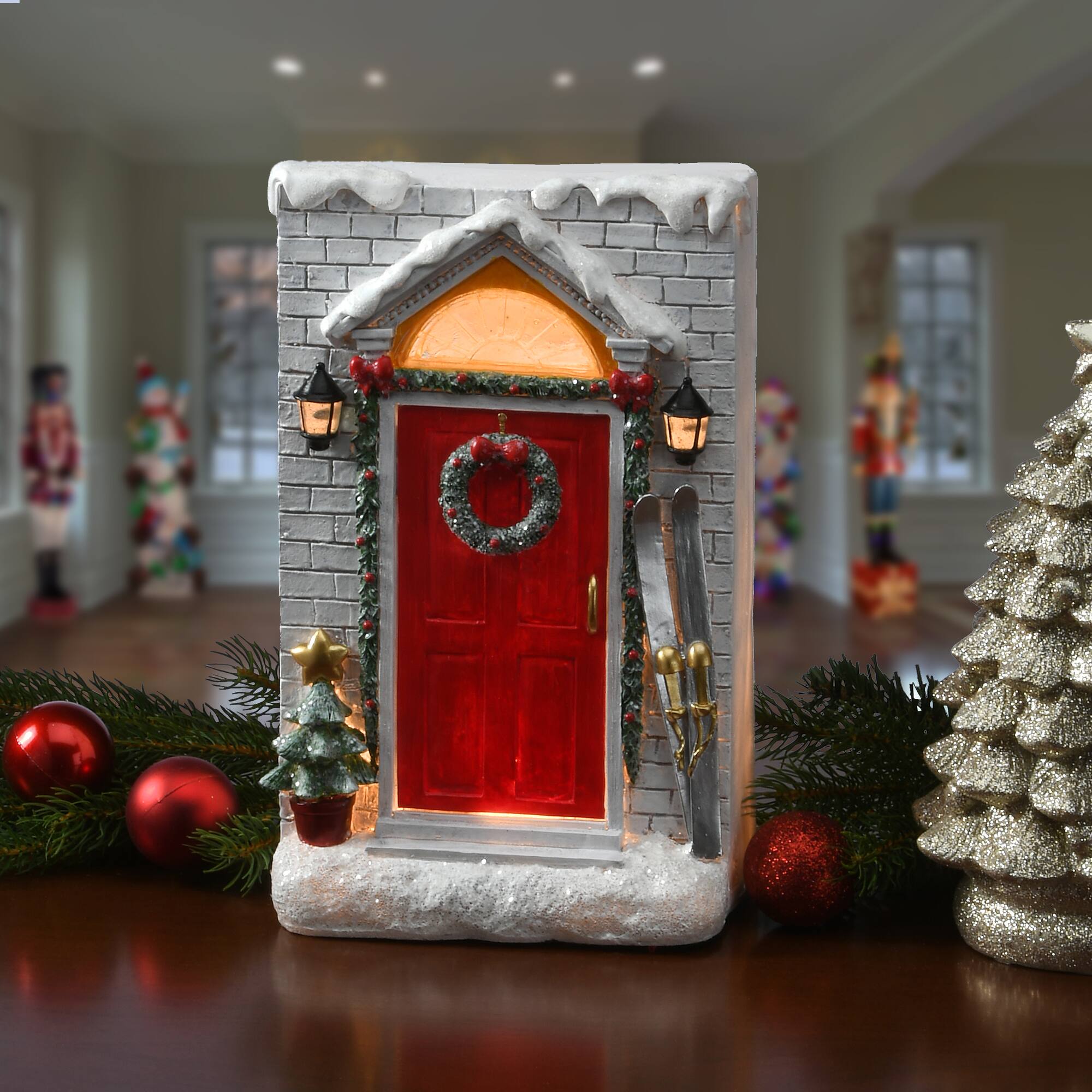 10" Holiday Door Front